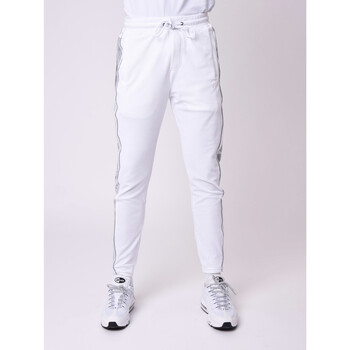 Vêtements Homme Pantalons de survêtement Eco Fleece Crew Neck Sweatshirt Jogging 1940045 Blanc
