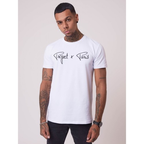 Vêtements Homme T-shirts & Polos Project X Paris Tops / Blouses Blanc