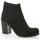 Chaussures Femme Boots Nuova Riviera Boots cuir nubuck Noir