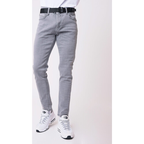 Vêtements Homme Jeans skinny Millennium Yakwarm Legging Jean T19929 Gris