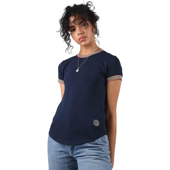 Vêtements Femme T-shirts manches courtes Le Temps des Cerises Tee Shirt Bleu