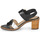 Chaussures Femme Sandales et Nu-pieds Casual Attitude MILLA Noir / Argent