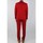 Vêtements Homme Costumes  Kebello Costume col mao Rouge H Rouge
