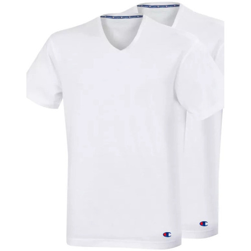 Vêtements Homme T-shirt Logo Blanc Champion PACK de 2   TS VN Blanc