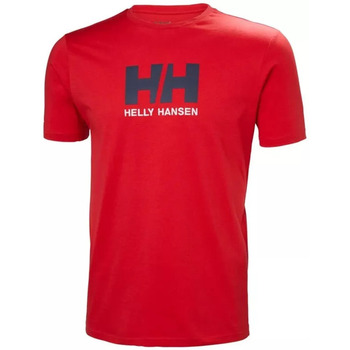 Vêtements Homme T-shirts manches courtes Helly Hansen LOGO Rouge