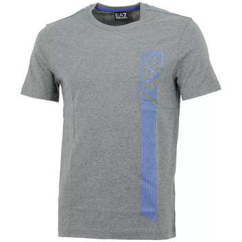 Vêtements Homme T-shirts & Polos loose fitting trousers emporio armani trousers Tee-shirt Gris
