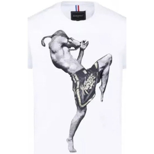Vêtements Homme MICHAEL Michael Kors T-shirt With Studded Logo Horspist KICK Blanc