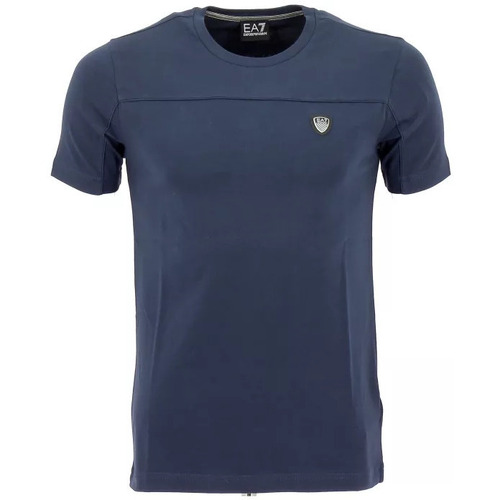 Vêtements Homme T-shirts manches courtes Ea7 Emporio Armani Tee-shirt Marine