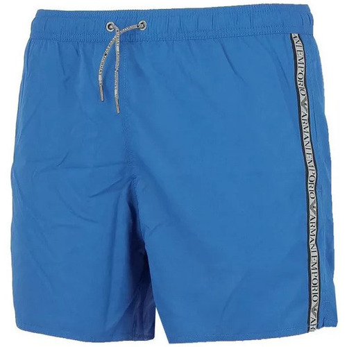 VêTeen Homme Maillots / Shorts de bain Giorgio Armani knee-length chino shorts BEACHWEAR Bleu