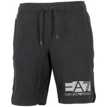 Vêtements Homme Shorts / Bermudas Ea7 Emporio Armani geometric-patch short Noir