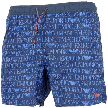 Vêtements Homme Maillots / Shorts de bain Emporio Armani roll neck blouse BEACHWEAR Bleu