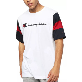 Vêtements Homme T-shirts manches courtes Champion Tee-shirt Blanc