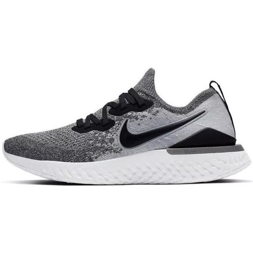 Nike EPIC REACT FLYKNIT 2 Gris - Chaussures Baskets basses Femme 194,40 €