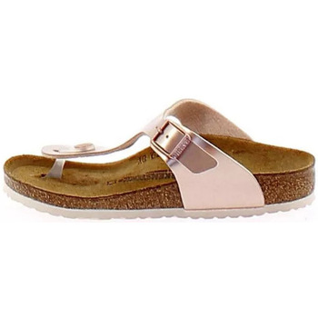 Chaussures Fille Tongs Birkenstock Tong  Electric Metallic Copper Rose