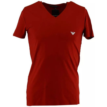 Vêtements Homme T-shirts & Polos Emporio Armani 3 pary białych sportowych skarpetni Tee-shirt Rouge