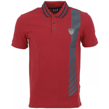 Vêtements Homme T-shirts & Polos Ea7 Emporio Armani Beauty Polo Rouge