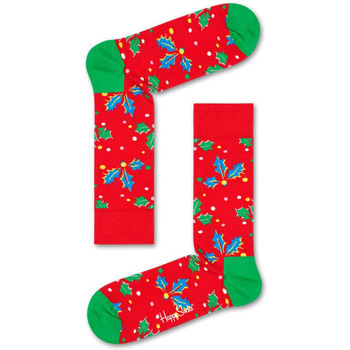 Happy socks Christmas cracker holly gift box Multicolore