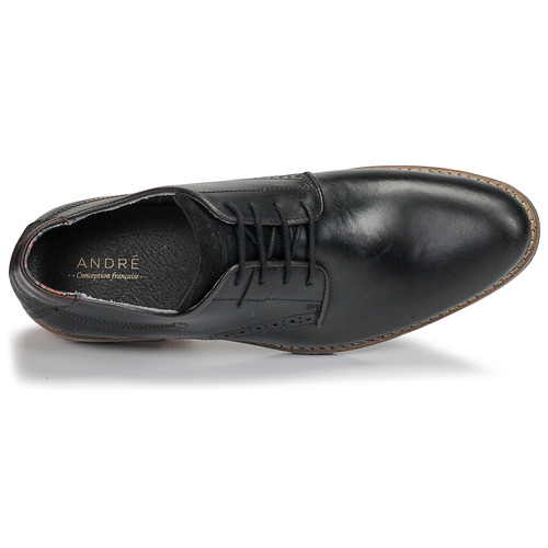 André Roll Noir - Livraison Gratuite- Chaussures Derbies Homme 9899