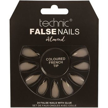 Technic Faux ongles Almond Coloured French Tip Autres - Beauté Accessoires  ongles Femme 6,99 €