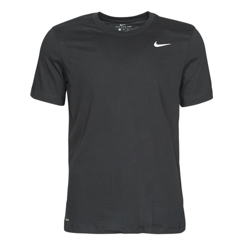 Nike M NK DRY TEE DFC CREW SOLID Noir / Blanc - Vêtements T-shirts manches  courtes Homme 66,00 €