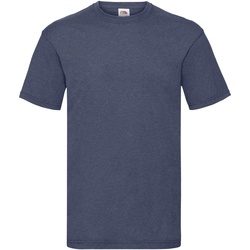 Vêtements Homme T-shirts manches courtes B And C 61036 Bleu marine chiné