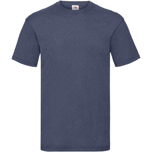 Vêtements Homme T-shirts manches courtes Fruit Of The Loom 61036 Bleu