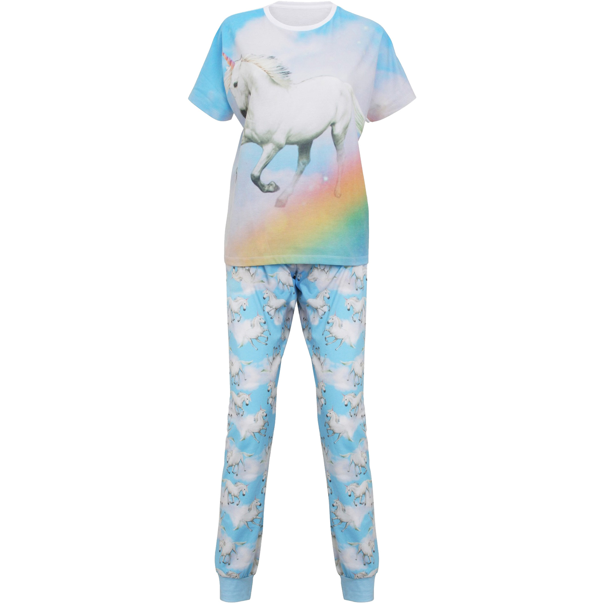 Vêtements Femme Pyjamas / Chemises de nuit Christmas Shop Unicorn Bleu