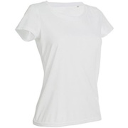 Obey Biały T-shirt z dużym nadrukiem na plecach