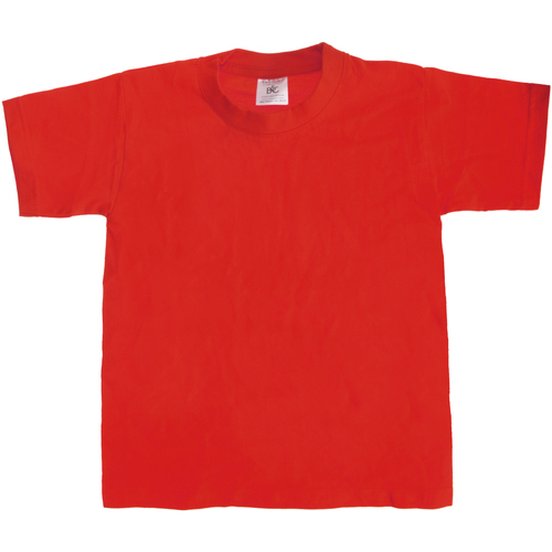 Vêtements Enfant T-shirts manches courtes Recevez une réduction de Exact 190 Rouge