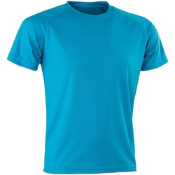 Vêtements Homme T-shirts manches courtes Spiro Aircool Turquoise