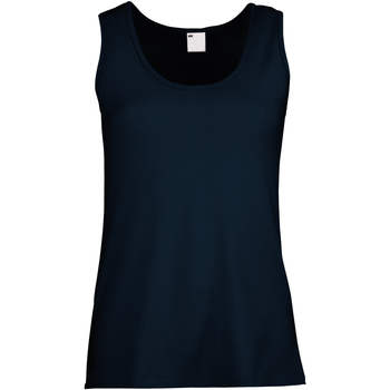Vêtements Femme Débardeurs / T-shirts sans manche Universal Textiles Fitted Bleu