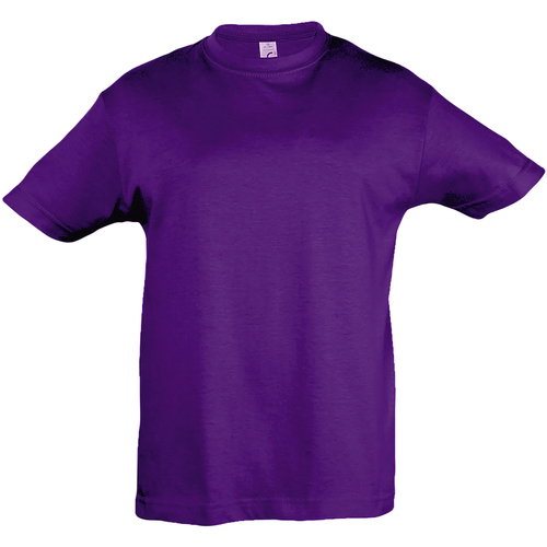 Vêtements Enfant T-shirts manches courtes Sols 11970 Violet
