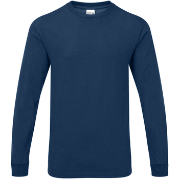 Vêtements Homme T-shirts manches longues Gildan Hammer Bleu