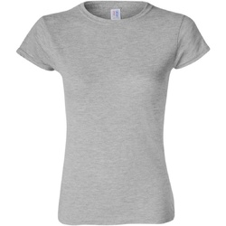 Vêtements Femme T-shirts manches courtes Gildan Soft Gris sport