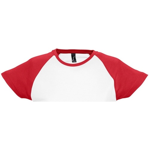 Vêtements Femme T-shirts manches courtes Sols Milky Rouge