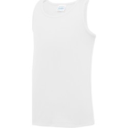Vêtements Enfant Débardeurs / T-shirts sans manche Awdis JC07J Blanc arctique
