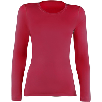 Vêtements Femme T-shirts manches longues Rhino RH003 Rouge