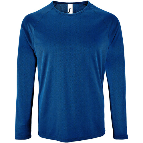 Vêtements Homme Topman Sweater van keperstof met 1 4 rits in grijs Sols 2071 Bleu