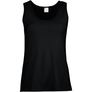 Vêtements Femme Débardeurs / T-shirts sans manche Universal Textiles Fitted Noir