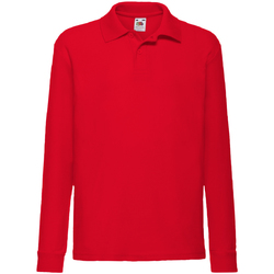 Vêtements Garçon Polos manches longues T-shirt dream Is Over In Cotone 63201 Rouge