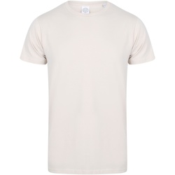 Vêtements Homme T-shirts manches courtes Skinni Fit SF121 Blanc cassé