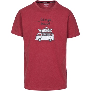 Vêtements Homme T-shirts graphic manches longues Trespass Motorway Rouge