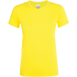 Vêtements Femme T-shirts manches courtes Sols Regent Citron