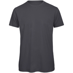 Vêtements Homme T-shirts manches courtes B And C TM042 Gris foncé