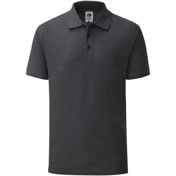 Vêtements Homme Polos manches courtes Fruit Of The Loom SS221 Gris