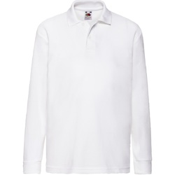 Vêtements Garçon Polos manches longues T-shirt dream Is Over In Cotone 63201 Blanc
