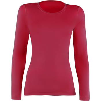 Vêtements Femme T-shirts manches longues Rhino RW7018 Rouge
