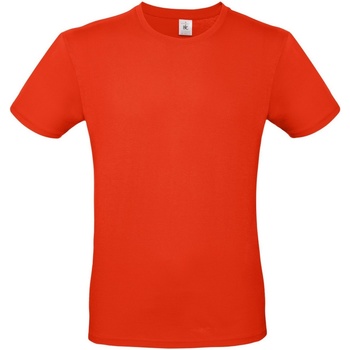 Vêtements Homme T-shirts manches longues B And C TU01T Rouge