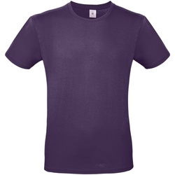 Vêtements Homme T-shirts manches courtes B And C TU01T Violet foncé