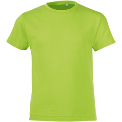 Vêtements Enfant T-shirts manches courtes Sols 01183 Vert pomme